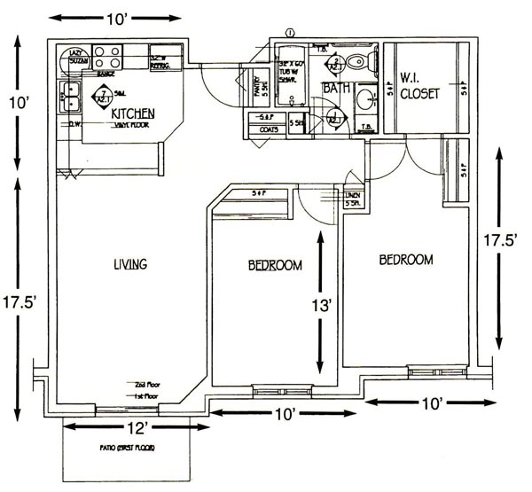 Unit B - 2 Bedroom